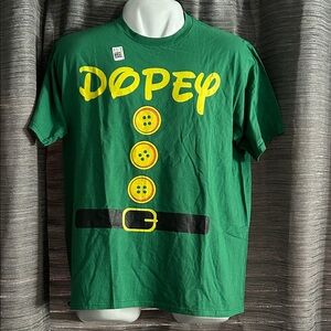 Green Dopey Graphic T-Shirt
